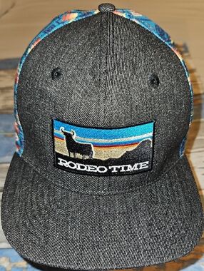 Dale Brisby's " Rodeo Time" Santa Fe Cap w/snapback